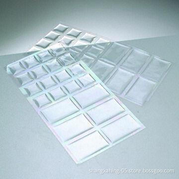 Eco-friendly Clear Epoxy Stickers with Various Designs Available